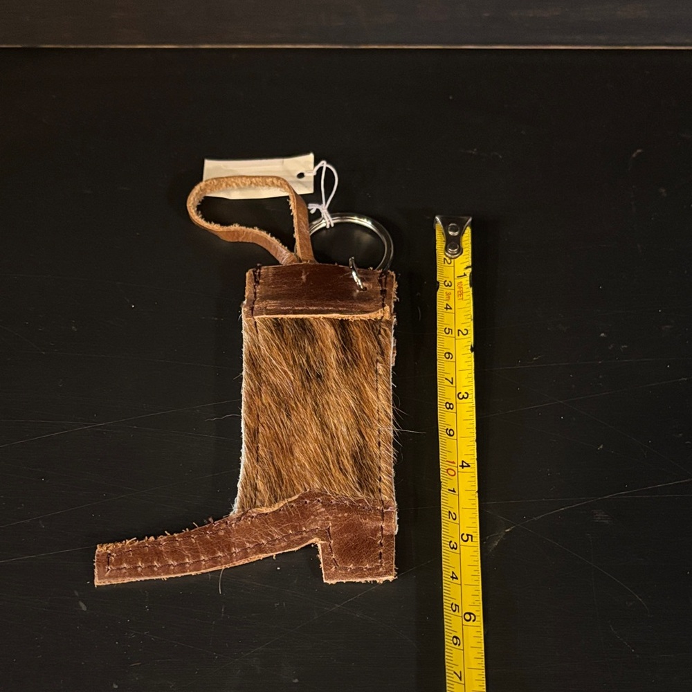 Brown Boot Keychain